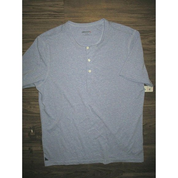 UNTUCKit Other - Untuckit Henley Short Sleeve T-Shirt Men's Size LA